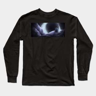 Watch the Moon, Try Not to Wolf Out Long Sleeve T-Shirt